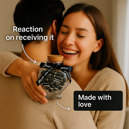 Jar with Personalized Messages