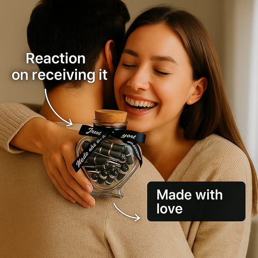 Jar with Personalized Messages