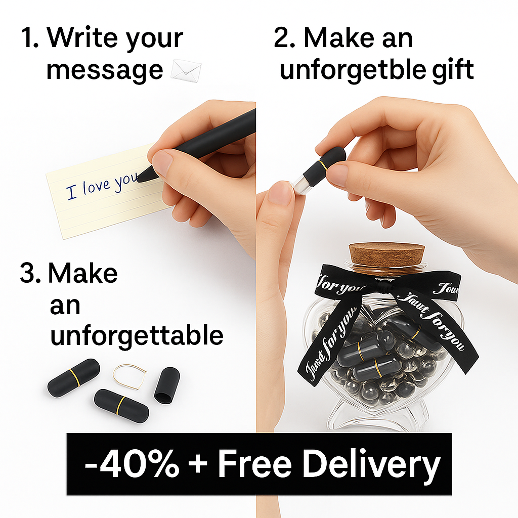 Jar with Personalized Messages