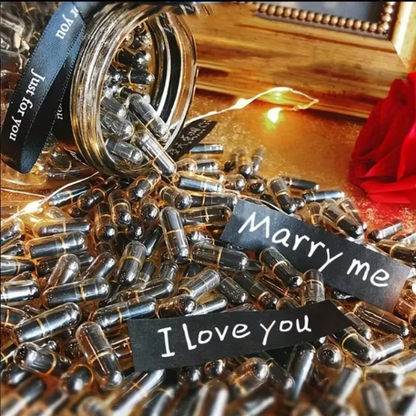 Jar with Personalized Messages